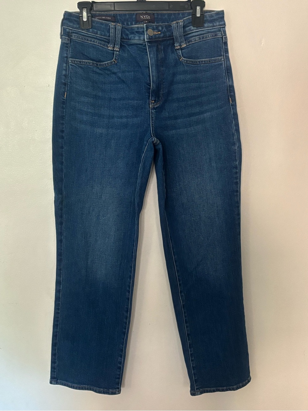 NYDJ Bailey Relaxed Jeans Women’s Size 6 Medium Wash Lift Tuck Technology